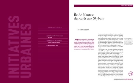 Initiatives urbaines : le dictionnaire de Nantes